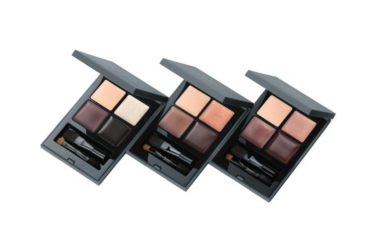 THREE EYE DIMENSIONAL QUAD PALETTE THREE Eye Dimensional Quad Palette 3 types 6,000 yen each (excluding tax) A multi-purpose eye palette that further refines the texture and definition of your