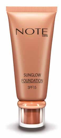 SUNGLOW FOUNDATION BRONZING POWDER Vitamin E SPF 15 It provides a natural and healthy glowing tan to your skin with a silky touch.