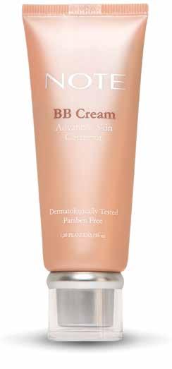 BB CREAM BB CONCEALER Wheat Germ / Sunflower Oil Grape & Citrus Extract / Vitamin E BB Cream balances your skin tone and provides natural coverage.
