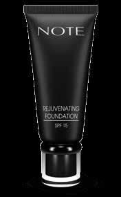 REJUVENATING FOUNDATION SPF15 RICE PROTEIN ARGAN OIL With rice protein and argan oil in its content, it protects the skin and while supporting cell renewal, it also presents all day long lasting