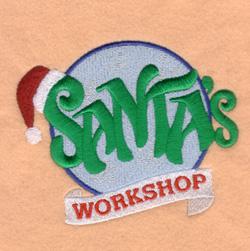 Santa's Workshop CD110907TA Stitches:26897 3.73" H X 4.