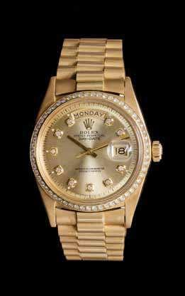 110 109 111 109 An 18 Karat Yellow Gold Ref. 1601 Oyster Perpetual Wristwatch, Rolex, 35.