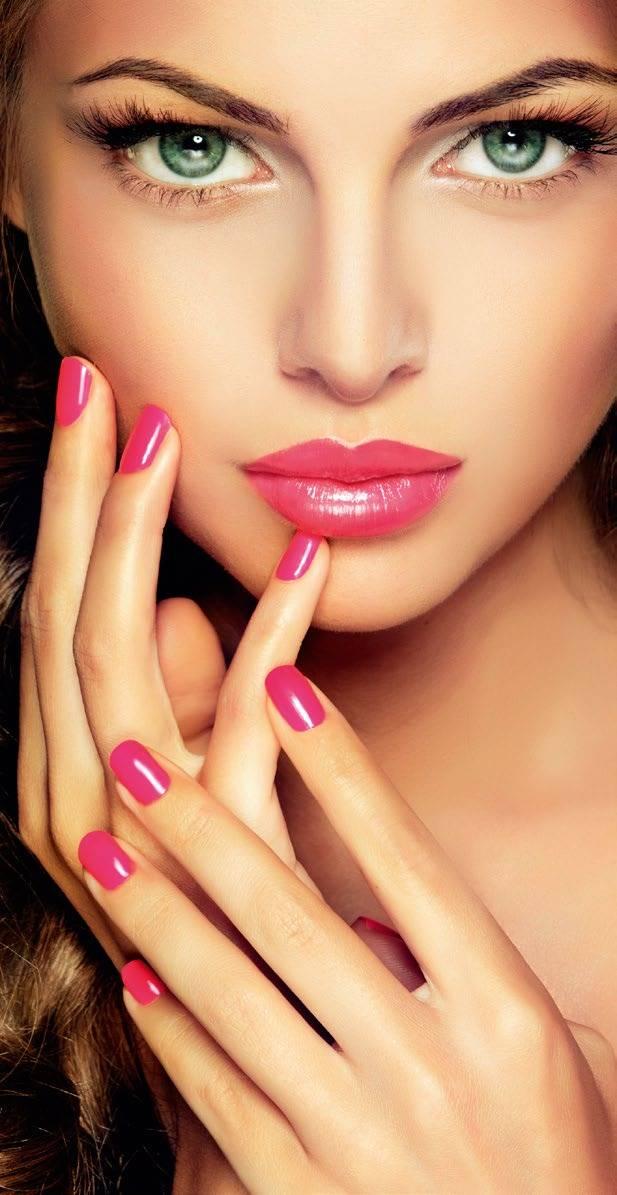 The colour is deep and saturated. Due to polishing ingredients the layer on the nails seems like surface of water.