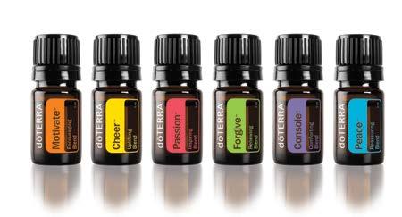 Each delicate blend contains pure, therapeutic-grade essential oils that can be used aromatically or topically to help balance and brighten your changing moods.