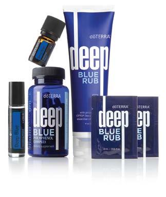 Available in a cream, rollon, and supplement, Deep Blue provides soothing effects and targeted benefits.