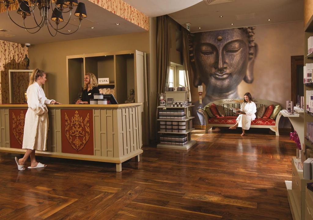 WELCOME The Spa at Lough Erne Resort brings a Thai inspired spa experience to ireland.