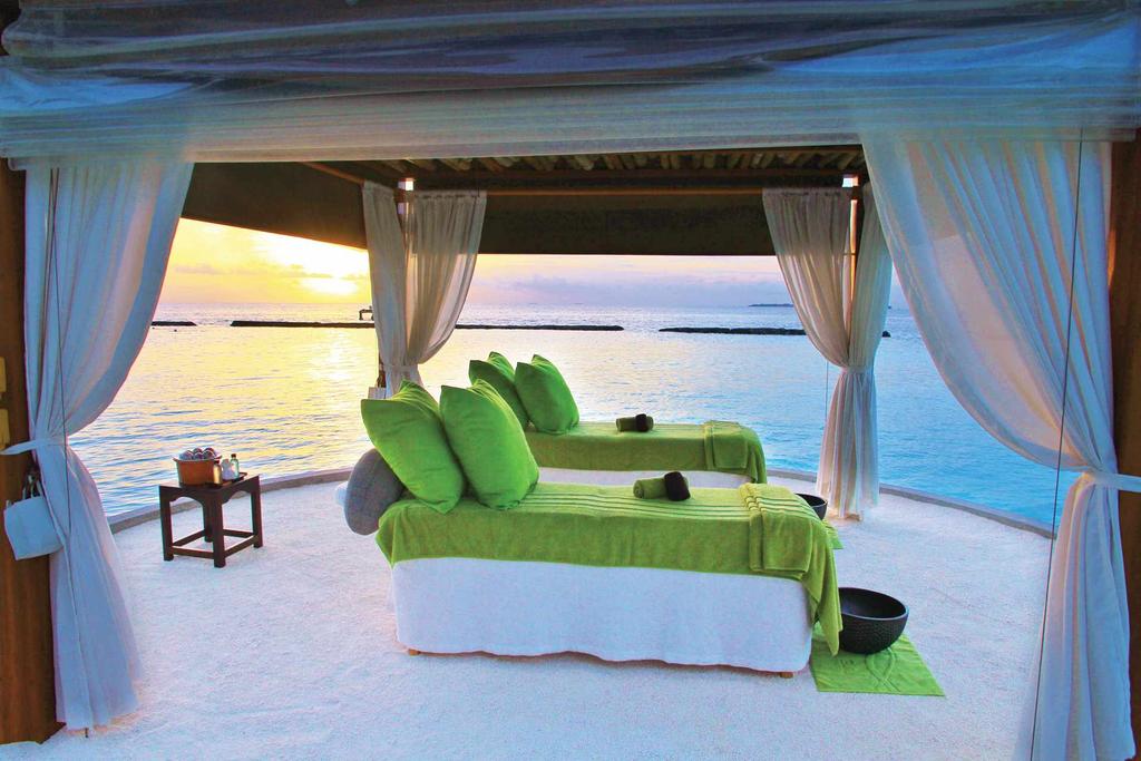 Enjoy the gentle sea breeze brushing your body while the sound of the lapping water