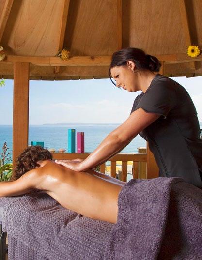 FULL DAY SPA (6hrs) 220 C Bay Spa Full Day includes juice, herbal tea or coffee on arrival, full use of the facilities, a two-course lunch and the following treatments: 60 minute Aromatherapy