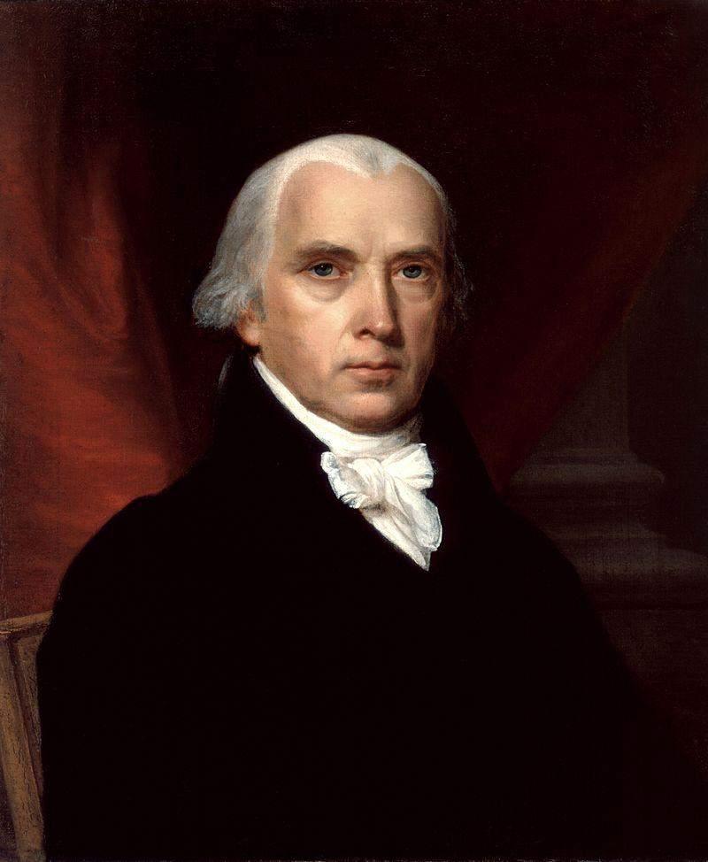 James Madison The fourth President of the United States.