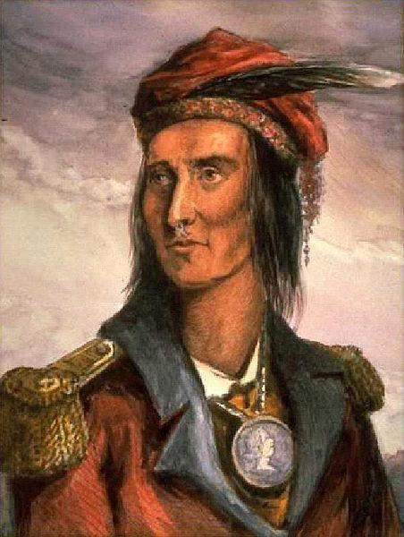 Tecumseh Native American leader who attempted to form a confederacy of Native Americans against the United States.