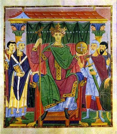 Early Medieval Art: Otto I and the Holy Roman Empire Following the breakup of the Carolingian Empire, the areas of modern day Germany and Austria came under the rule of Saxon rulers named Otto, who
