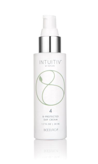 INTUITIV BY NATURE FACIAL REGIMEN STEP 4 DAY BPROTECTED DAY CREAM ITEM #60030 $46.00 As a protective barrier to the outside world, skin keeps your internal environment balanced and protected.