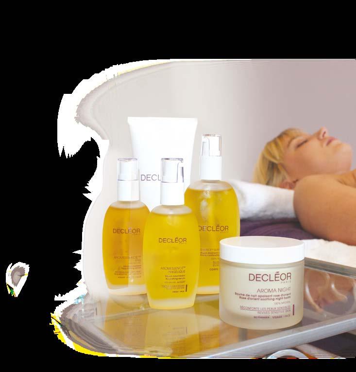 DECLEOR AROMA BLEND BODY SHAPING A tailor-made sustainable body shaping ritual for lasting transformation. A completely new approach to massage and body sculpting.