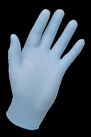 2 Gloves NITRILE examination gloves Nitrile gloves offer a safe alternative to latex and a high resistance to a large number of chemical and pharmaceutical products, and a superior resistance to