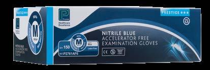 nitrile accelerator free examination gloves are made without chemical accelerators, which ensures that the gloves will not trigger type IV allergies.