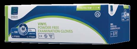 45 VINYL Examination Gloves Protector and Healthgard vinyl examination gloves offer outstanding