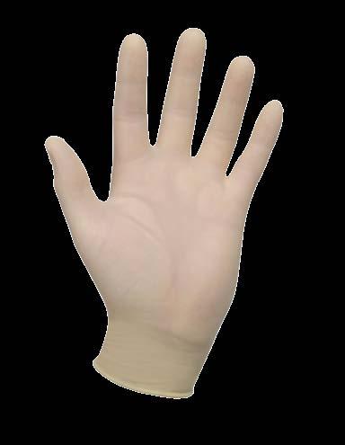 6 Gloves LTEX examination gloves Latex gloves are ideal for use in a broad range of applications where personal protection is required.