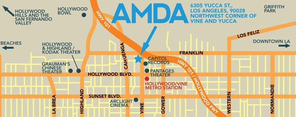 GETTING TO AMDA From Los Angeles Regional Airports and Train Systems Transportation From Los Angeles International Airport (LAX) Taxi Cab: Cabs should be picked up only at designated cab stands.