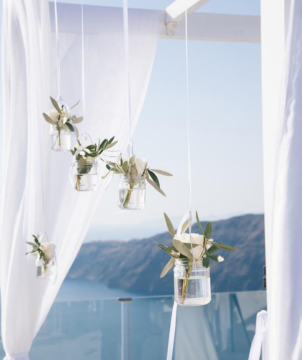 Embark on a journey of relaxation at Rocabella Hotel Rocabella Santorini Hotel and Spa offers flexible bridal spa packages to ease the pre-wedding stress and provides our couple with a radiant