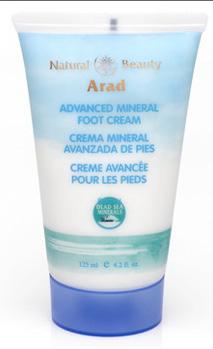 BODY CARE ADVANCED MINERAL FOOT CREAM This advanced Foot Cream contains the unique minerals from the Dead Sea. Light textured, is easily absorbed.