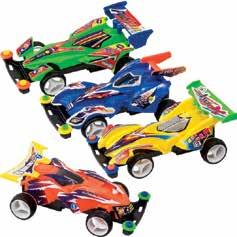 99 Colourful racers #50335 4 Pull Back Pick-Up Truck 99