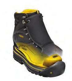 Boots with internal metatarsal guards are constructed with thinner and more flexible materials. The guard is inserted into the boot right underneath the tongue and laces.