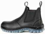 Water and slip-resistant. Steel toe. Fitting: Neutral foot type. Complies to F2413-11. Black. MKTRADIE-BBF MKTRADIE-BBF070 E93811031 7 Pr MKTRADIE-BBF075 E93811041 7.
