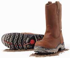 Footwear Category Mack Rigger The 11" Rigger slip on boot is built for petroleum, petrochemical, welders, boiler makers, riggers and other workers who need lace free protection.