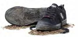 black toronto Flex grip rubber slip resistant sole leather upper Lace up leather shoe
