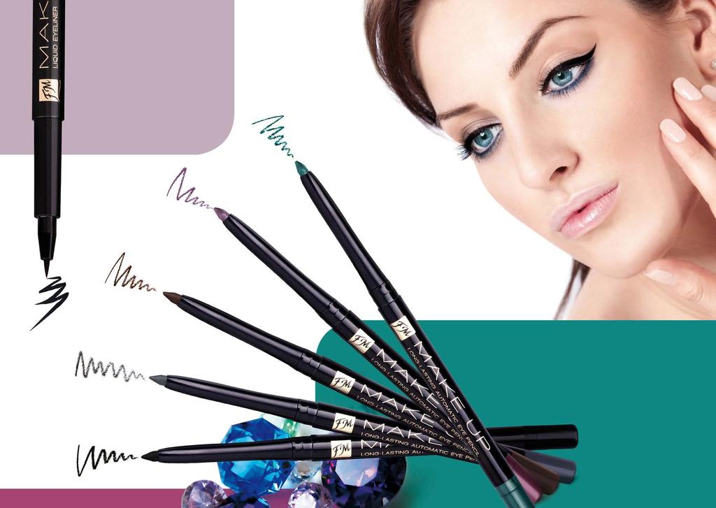 LIQUID EYELINER Liquid eyeliner calligraphic effect deep black has been obtained on the basis of pure carbon extract a perfectly profiled ending capillary dosing system and well-chosen texture for