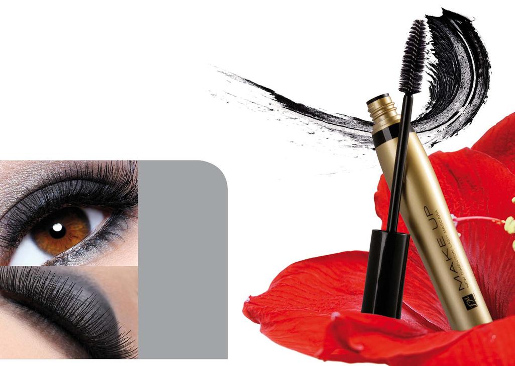 romantic LOOK new dimension LASH mascara Lash mascara NEW SIZE of eyelashes innovative formula based on pure carbon extract guarantees deep black colour to your lashes specially chosen polymers
