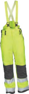 Winter Coverall 672P98A Warm winter coverall in laminated fabric with quilted FR lining. Certified anti-flame, high visibility and certified against the thermal hazards of electrical arc.