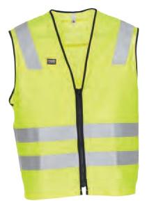PionérDjupvik / Garments / High Visibility Waistcoat 792 95A Lightweight waistcoat that provides an extra element of high visibility.