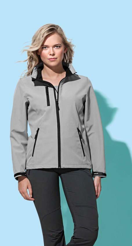 LOW ST5230 ST5330 Active Softest Shell Jacket Jacket for men and women Men: S 2XL Women: S XL 250 g/m 2 94% polyester, 6% elastane 10 REGULAR FIT MEN breathability 1.000 g/m², water resistance 2.