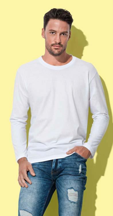 BESTSELLER Classic-T Long Sleeve Long sleeve for men Classic T-shirts 99 S 2XL 155 g/m 2 96 CASUAL FIT 100% ring-spun cotton; single jersey (GYH: 85% cotton, 15% viscose) ST2500 no