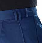 side seams for a neater, stronger, more modern and better-looking finish ted rear pocket with button/loop