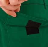 Pleated cargo pocket with velcro-sealed flap 2 rear patch-pockets with velcro-sealed flaps Warehouse Factory Landscape