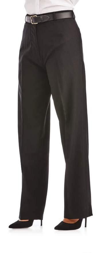 TROUSER COLLECTION CARGO TROUSERS STATION WEAR FIRE TROUSERS FORMAL TROUSERS Male and female fit formal trousers, in a hard wearing polywool blend, featuring a shirt grip waistband, pressed in front
