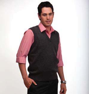 poly/cotton nano silk finish urban fit long sleeve shirt Opposite: CC234 Charcoal V Neck cardigan