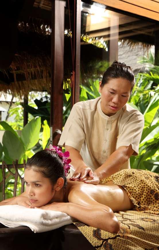 THE V SPA PACKAGES THE V RELAXING PACKAGE 120 MINS / THB 4,500 Herbal Steam Body Scrub