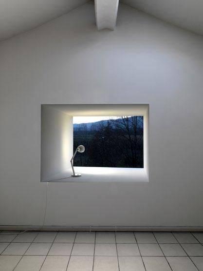Terza Stanza, 2008. Temporary intervention for SpazioA gallery (Pistoia, Italy), former house/ studio.