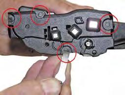 Samsung MLT-D105 A. B. Sharp Blade Phillips screwdriver Note: Please read carefully before refilling cartridge.