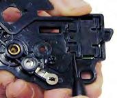 With the needle nose pliers, gently, but forcefully pull the plug completely off the cartridge.
