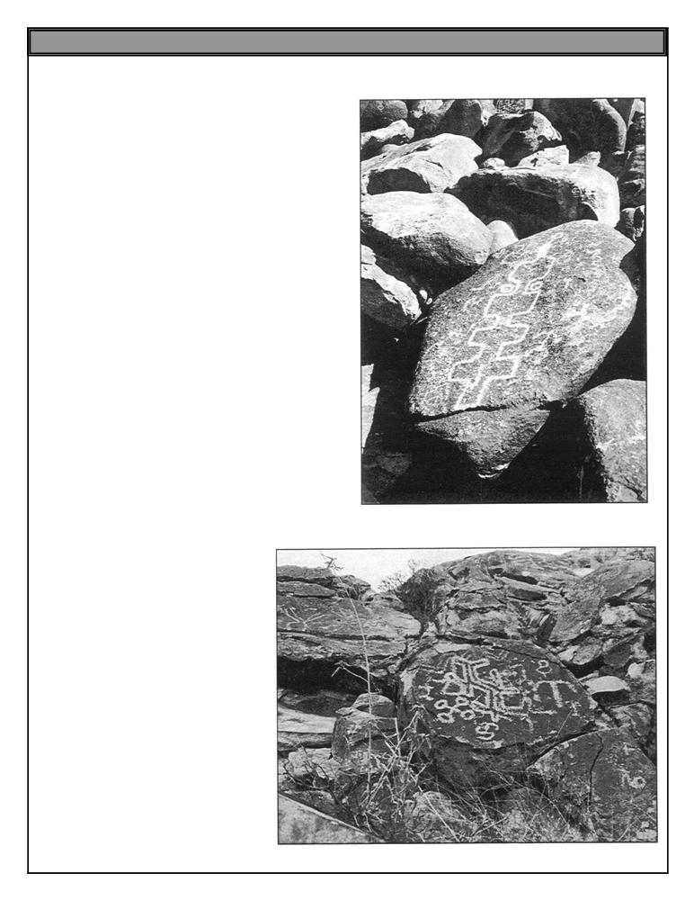 October 1994 Archaeology in Tucson Newsletter Page 7 styles of petroglyphs can be found in the area around metropolitan Tucson.