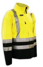 Reflective Tape #J100 Lime med-3x lime softshell jacket strech polyester shell polyurethane membrane fleece lining water