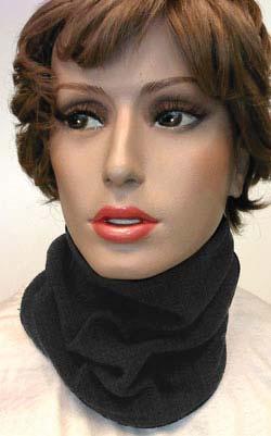 of hood #304 black only Knit neck protector
