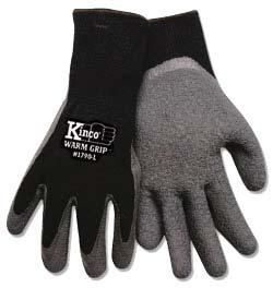 #KI-1790 small-xl Kinco Thermal Lined Gripping Gloves 100% acrylic knitted