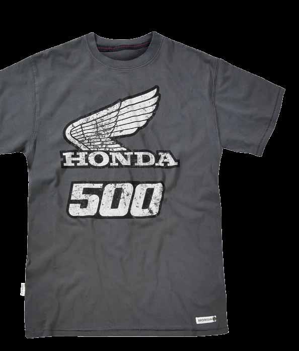 Honda 500 08HOVT006 Heritage T-shirts These super-soft crewneck t-shirts bring back