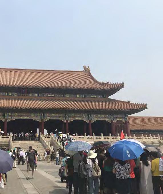 Beijing Steps: 37,722 Distance: 17.07 miles Walking Through History The current capital of China, Beijing, has operated as the political center of China for over 800 years.
