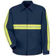 enhanced/hi-visibility SP24WM ENHANCED VISIBILITY SHIRT Touchtex technology with superior color retention, soil release and wickability, durable press Two-piece, lined collar with sewn-in stays Six